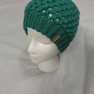 Messy bun/mom bun hat